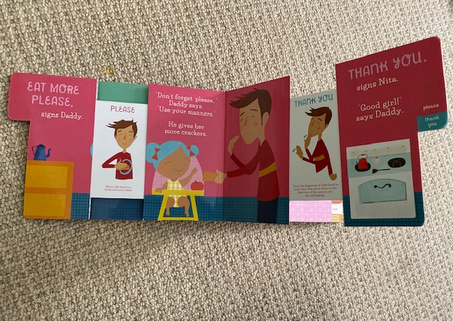 Book for toddlers about sign language