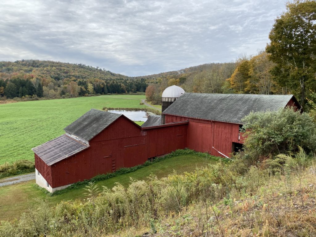 Barn near Highlights Foundation